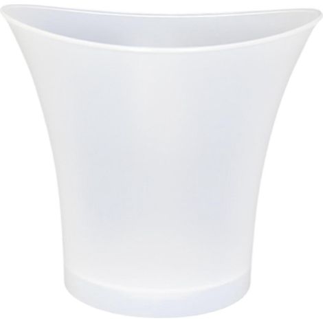 5-Liter-LED-Eiskübel mit hoher Kapazität, gebogenem Design, automatischem Farbwechsel, batteriebetrieben