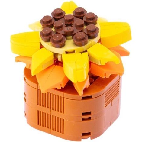 Blocchetti di mini fiori di Sedum, 136 pezzi