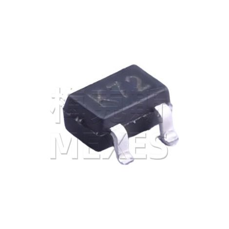 Changdian 2N7002W MOSFET chip, screen-printed K72, SOT-323-3N channel, 60V 115mA, electronic component, 5 units.