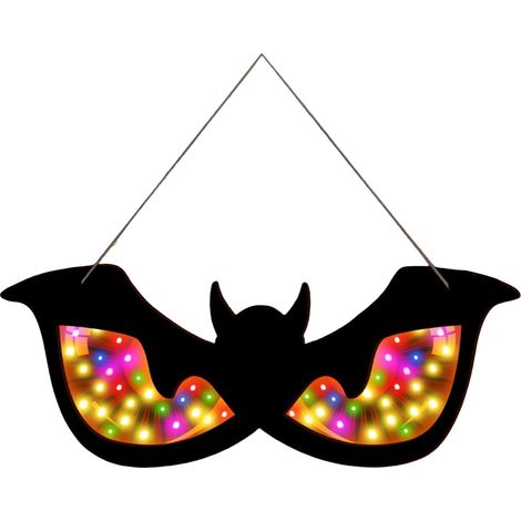 Occhi LED Halloween, Decorazione Interna/Esterna Pipistrelli (1/5)