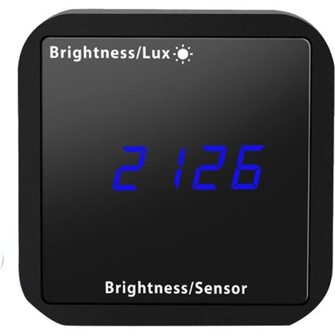 Tuya WiFi-Lichtsensor mit Temperatur- und Feuchtigkeitserkennungsanzeige