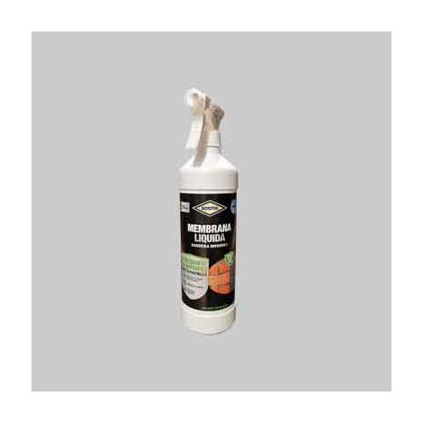 IMPERMEABILIZZANTE 'MEMBRANA LIQUIDA' BOSTIK 1 lt - Erogazione spray - BOSTIK