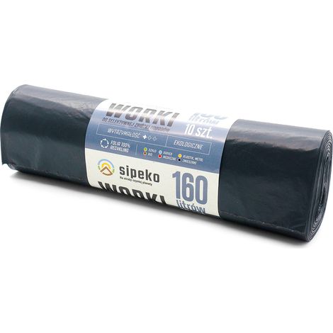 Abfallsäcke 160l schwarz LDPE A'10 Stück (1/5)