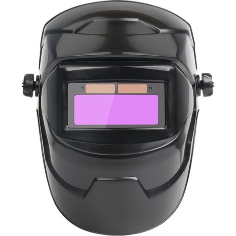 Solarbetriebene, wiederaufladbare, verdunkelnde Schweißermaske (Gesichtsschutz)