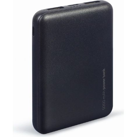 Gembird PB05-02 batterie externe Lithium Polymère (LiPo) 5000 mAh Noir (1/5)