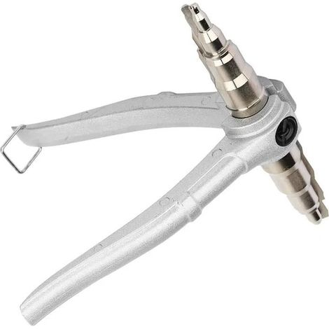 Élargisseur de tube manuel 6-22 mm, élargisseur de tube frigorifique portable simple, outil d'évasement de tube, outil d'expansion de diamètre de tube en cuivre (1/4)