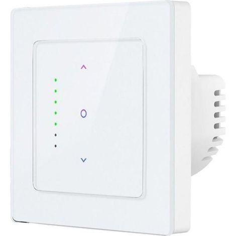 Interrupteur Volet Roulant Intelligent - Compatible Android iOS - Blanc - Pour Domotique Maison - 1 Pièce