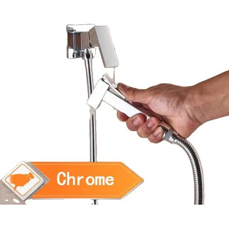 Robinet de bidet, monté au mur, design haute pression, Chrome A (1/2)