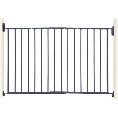 DREAMBABY Barriera di sicurezza ARIZONA EXTENDA - Da avvitare - L 68/112 cm - Grigia (1/3)