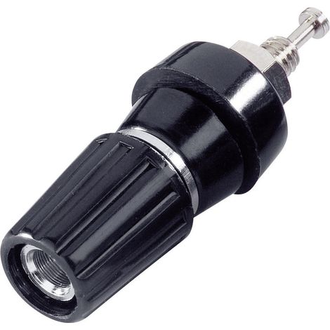 TRU COMPONENTS TC-R1-14M B Polklemme Schwarz 10 A 1 St.
