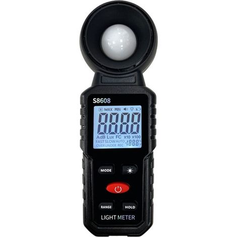 Luxmètre numérique 200 000 luxmètre, testeur d'intensité lumineuse, outil de mesure de la luminosité