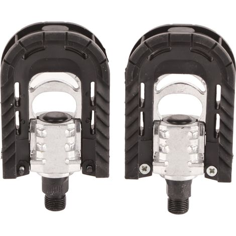 1 Paire de Pédales de Vélo Pliantes en Alliage d'Aluminium pour Cyclisme Extérieur (1/5)