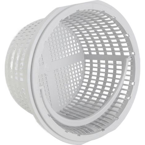 Panier de filtre pour skimmer, nettoyage haute efficacité, panier de rechange polyvalent pour skimmer, adapté aux piscines. (1/4)