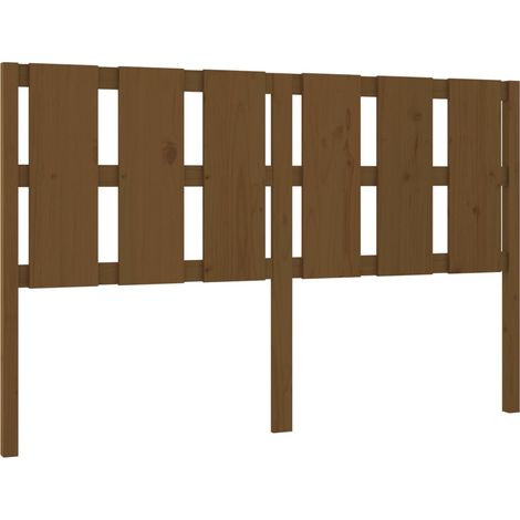 Maison Exclusive - Cabecero de cama madera maciza pino marrón mie