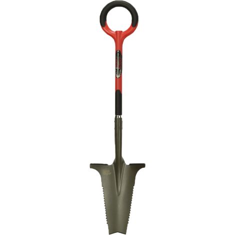 ROOTSLAYER - VENTEO [PRODUIT D'OCCASION]Bêche multifonctions 6en1 RootSlayer RECONDITIONNE - VENTEO™ - Manche 360° - Adulte - Noir - Lame tranchante, dents crantées