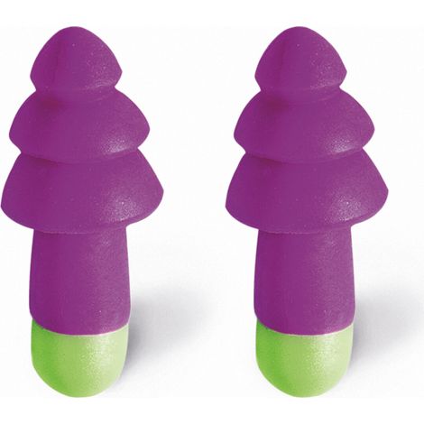 Moldex Wiederverwendbare Gehörschutzstöpsel Rockets, ein Paar im PocketPak SNR 30 dB 50 Stk