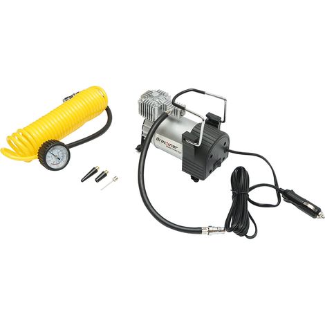 Compressore d’aria per gonfiaggio gomme 12V 150 PSI per presa accendisigari auto Breckner Germany (1/5)