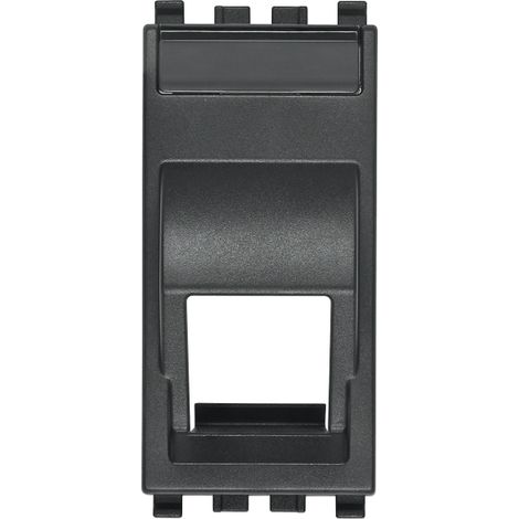 Adaptateur RJ45 coudé VIMAR - 20343.K, gris