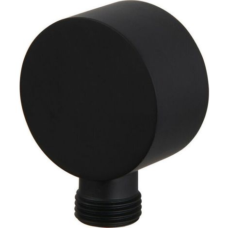 Douche Noir Mat Support Pommeau de Douche Montage Mural Support de Douche à Main Laiton Support de Tête de Douche (1/4)
