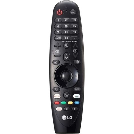 Il telecomando della Smart TV LG include scorciatoie per Netflix e Prime Video ed è facile da configurare. (1/5)