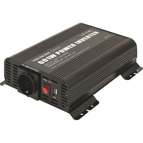 GYS Convertisseur PSW 601W - 12V - Télécommande ON/OFF - 067332 (1/2)