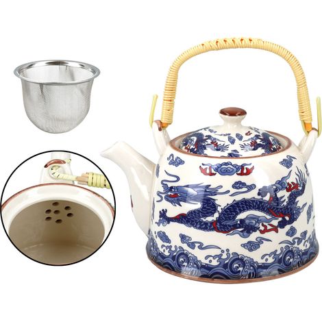 Bollitore in ceramica con infusore