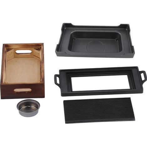 Plaque de cuisson pour Barbecue multifonction, plaque de Barbecue antiadhésive sans fumée, poêle à griller (1/5)