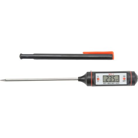 Thermomètre facile à utiliser, sonde précise en ABS résistant aux rayures, pour climatiseur de voiture (1/5)