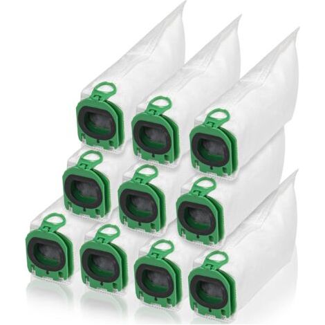 10 sacs pour aspirateur Vorwerk Kobold VB100 : sacs filtrants, sacs de rechange, accessoires et sacs à poussière pour aspirateurs sans fil Vorwerk Kobold VB100, VB 100 et FP100.