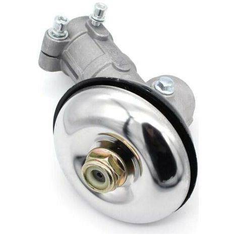 Renvoi d'angle Debroussailleuse 26mm /28mm, Tête d'engrenage Debroussailleuse Universelle Boîte de Vitesse de Tondeuse à Gazon pour Coupe Herbe/Tronconneuse (26mm, Rond de 7 Dents) (1/5)