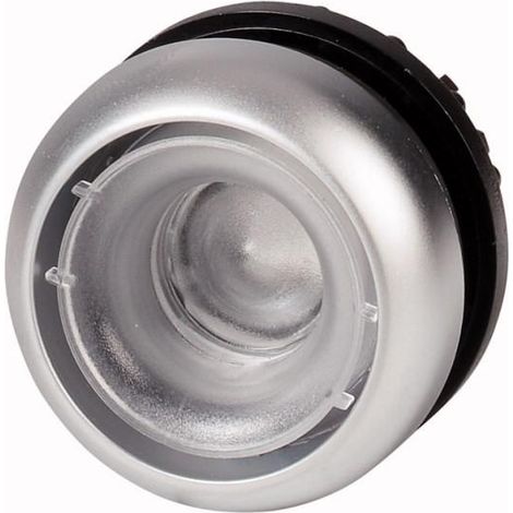 Bouton poussoir lumineux plat sans étiquette à rappel 000216934 EATON M22 DL X GVP