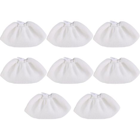 Lot de 8 Housses en Tissu ÉPonge pour Outils à Main, Buse Nettoyeur Vapeur SC 2, 3, 4, 5 (1/4)