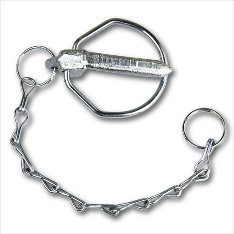 Ersatz - Federstecker mit Kette für Fangkugel Kat. 2