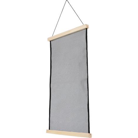 Présentoir à bijoux mural en maille, grande capacité, pour boucles d'oreilles et colliers. (1/5)
