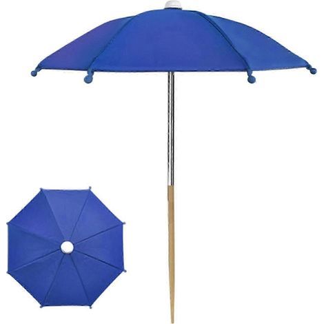Ce parasol de jardin compact est idéal pour les plantes de balcon. Il offre ombre et protection contre la pluie. possède une structure en acier robuste. mesure 27 x 35 cm et est disponible en 11 coule (1/5)
