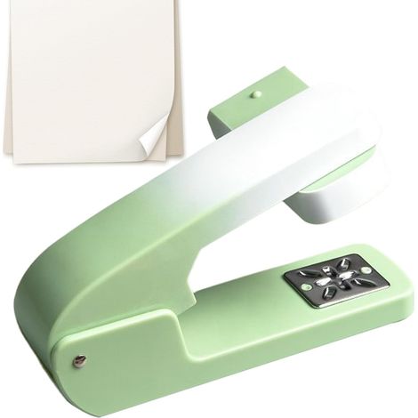 Agrafeuse de bureau - Agrafeuse rotative à 360° - Accessoire de bureau ergonomique antidérapant pour l'école et la maison (1/5)