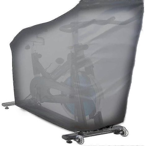 Housse imperméable pour vélo d'appartement, housse de protection anti-poussière pour vélos d'appartement ou vélos de spinning (noir) Zeka