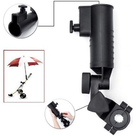 Universal-Schirmhalter für Golftrolleys V2 / Schirmhalter / Sonnenschirmhalterung / Ständer