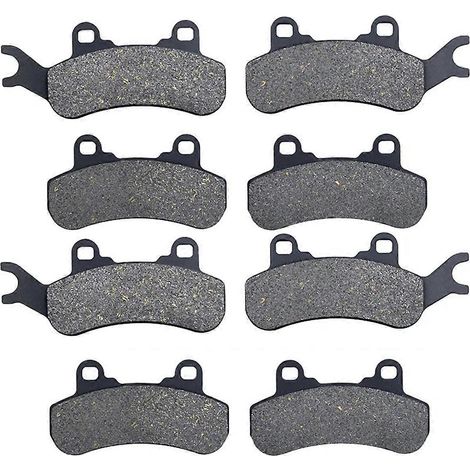 Jeu de 8 plaquettes de frein avant et arrière pour moto Can-Am Maverick X3/MAX/Sport/Trail 715900380 715900379 (1/5)