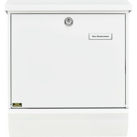 Boite aux lettres Comfort-Set blanc (1/4)
