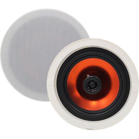 4 Inch Bathroom Ceiling Speakers, 2-Way Ceiling Speaker for Kitchen, Bedroom, Covered Terrace (1/4)