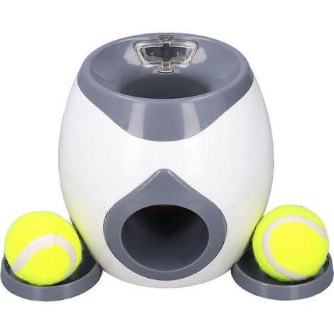 Hundeballspender, Tennisballmaschine mit 2 Tennisbällen für das Hundetraining (1/5)