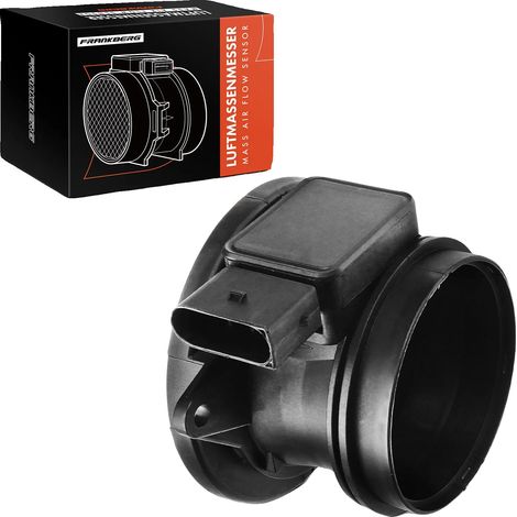 Misuratore di flusso d'aria, compatibile con EVOBUS, MERCEDES-BENZ, SMART, in plastica resistente, con 5 contatti di connessione. (1/5)