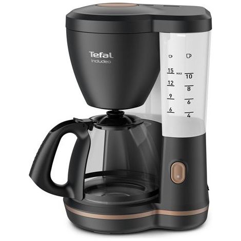 Cafetière filtre Tefal Includeo CM533811 1000 W Noir