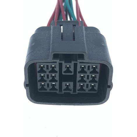 6189-7262 Male/Female, 6181-0629 Applicable to Mazda headlight wiring harness connectors. DJ7142-1.5-11/21 -- Single connector.