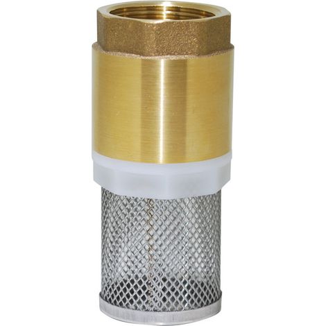 Valvola filtro femmina 50x60 PN10 bar con filtro inox non asportabile BOUTTÉ