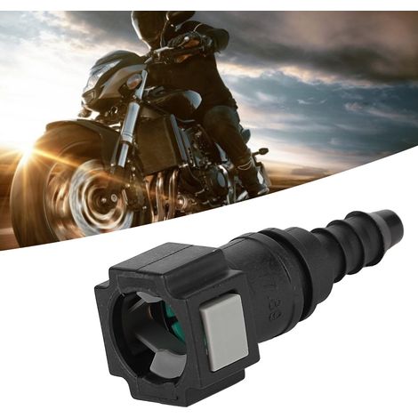 Raccord rapide pour tuyau de carburant 8 mm pour voiture et moto (accessoire 7,89) (1/4)