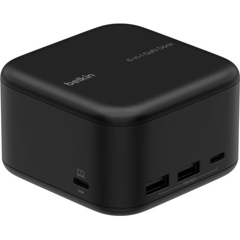 Belkin INC018vfBK Avec fil USB 3.2 Gen 1 (3.1 Gen 1) Type-C Noir