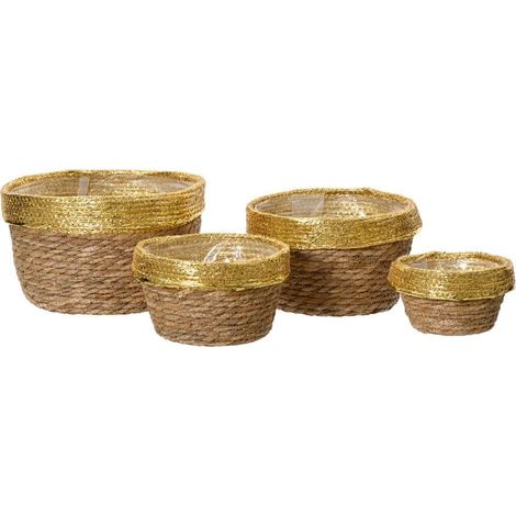 Cesta multiuso gold grande (1/2)