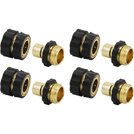 Tuyau connecteur rapide raccords 3 4 pouce eau tuyau adaptateur universel déconnexion rapide eau tuyau adaptateur pour (1/5)